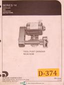 Dumore-Dumore Series 14, Model 8385, Tool Post Grinder, Instruction & Parts Manual 1976-8385-Series 14-02